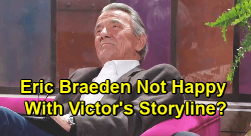 The Young and the Restless (Y&R) Spoilers: Is Eric Braeden Unhappy With Current Storyline - Blind Item Implies Confused Victor To Blame