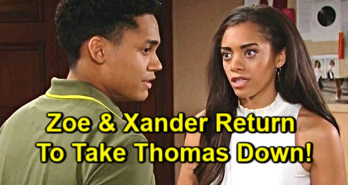 The Bold and the Beautiful Spoilers: Xander & Zoe Want Redemption - Try To Bring Thomas Down As He Seeks To Rule Forrester