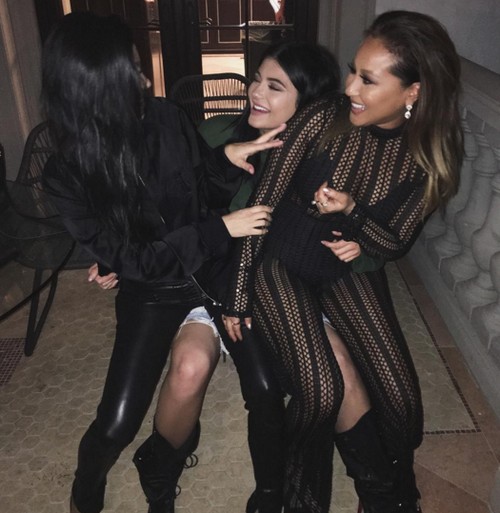 Kylie Jenner and Kourtney Kardashian Diss Blac Chyna: Party With Rob Kardashian’s Ex Adrienne Bailon, Call Her “Sister”