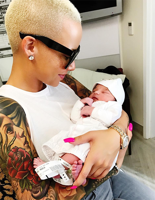 Amber Rose Parenting Attacked After She Posts Vid Of Son Getting Spa Treatment, Nails Painted - Fans Outraged?