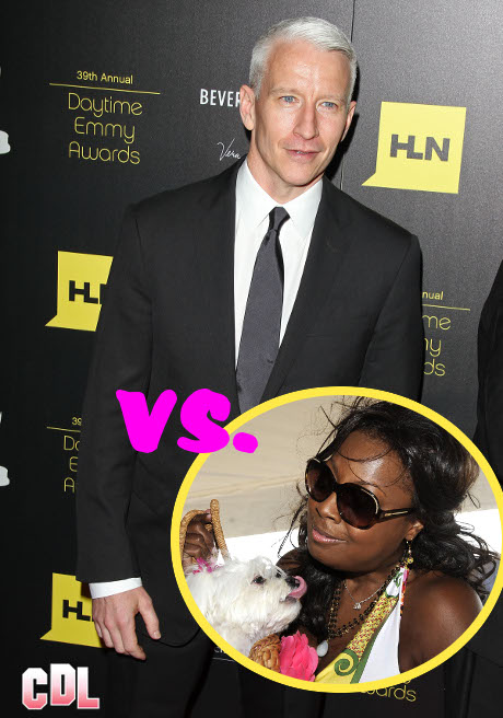 Celebrity Feud: Anderson Cooper and Star Jones Bash Each other with Low Blows