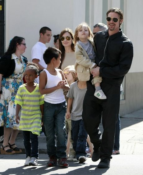 Angelina Jolie Reunites With Jon Voight After Brad Pitt Split: Angie’s Estranged Father Spends Christmas With Jolie-Pitt Kids