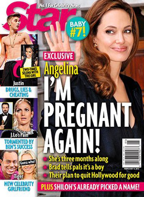 Angelina Jolie Pregnant: Brad Pitt Says it's a Boy, Plus Their Plans to Quit Hollywood for Good!