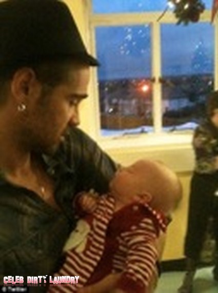 Colin Farrell Goes to Children's Hospital, Swoon