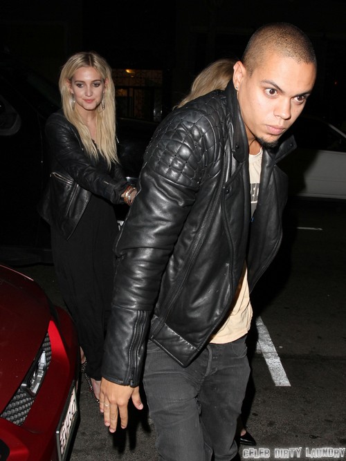 Ashlee Simpson and Evan Ross Have Date Night in Hollywood