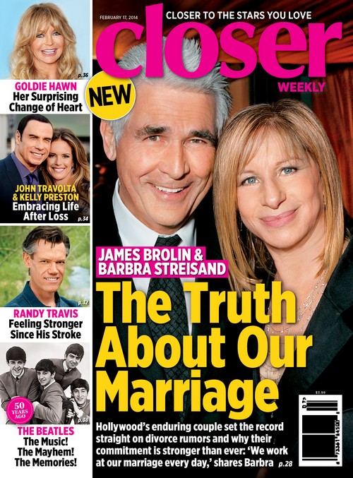 How long have barbra streisand and james brolin been married Barbra Streisand James Brolin Share Their Excitement About Welcoming Their 4th Grandchild