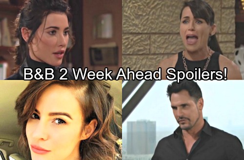 The Bold and the Beautiful Spoilers: Next 2 Weeks - Bill and Steffy’s Sneaky Plan – Caroline Needs a Favor – Quinn’s Turmoil