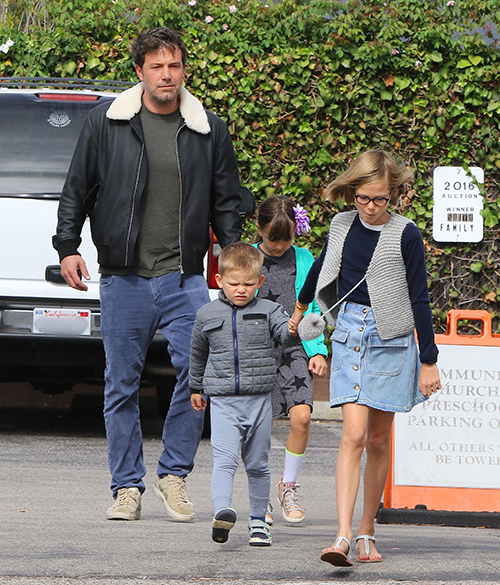 Ben Affleck Attends Church With Children: Actor Using Religion To Repair Cheating Image And Win Back Jennifer Garner?