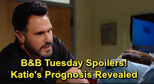 The Bold and the Beautiful Spoilers: Tuesday, September 24 - Katie’s Family Waits For Her Prognosis - Quinn Wants Wyatt To Dump Sally