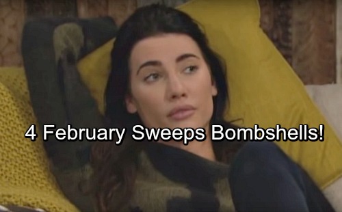 The Bold and the Beautiful Spoilers: 4 B&B February Sweeps Bombshells That Shake Things Up
