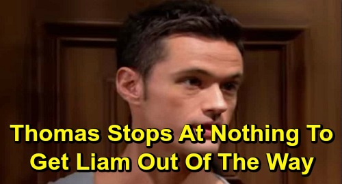 The Bold and the Beautiful Spoilers: Thomas Wants Liam Out of the Way - Steffy Caught in 'Steam' Cheating Scandal