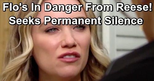 The Bold and the Beautiful Spoilers: Phoebe's 'Birth Mother' Turns On Reese - Will He Try To Silence Flo Permanently?