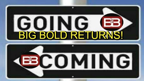 The Bold and the Beautiful Spoilers: Comings and Goings – Big B&B Comebacks – Special Guest Star Stops By