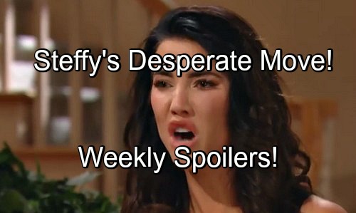 ‘The Bold and the Beautiful’ Spoilers: Steffy Takes Drastic Measures - Quinn Fights To Be Mrs. Eric Forrester