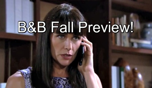 ‘The Bold and the Beautiful’ Spoilers: B&B’s Fall Preview – Scheming, Shockers, Reunions and More!