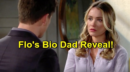 The Bold and the Beautiful Spoilers: Flo's Biological Father Reveal - The Apple Doesn't Fall From The Tree?