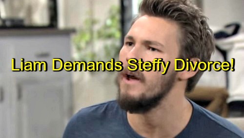 The Bold and the Beautiful (B&B) Spoilers: Liam Erupts, Insists Steffy Can’t Stay Married to Wyatt - Demands Divorce