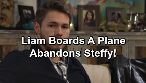 The Bold and the Beautiful Spoilers: Liam Assumes Steffy Chose Wyatt, Boards a Plane – Misunderstanding Leads to Major Drama