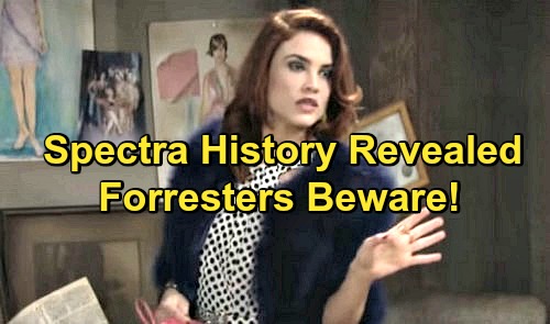 The Bold and the Beautiful Spoilers: Spectra Fashions Rich History Tied to Sally’s Plans - Forresters Beware