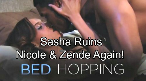 ‘The Bold and the Beautiful’ Spoilers: Zende and Nicole’s Steamy Hot Session – Sasha Plots to Destroy Happy Couple