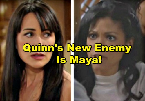 The Bold and the Beautiful Spoilers: Maya Emerges as Quinn’s New Enemey – Rick’s Power-Hungry Wife Wants Quinn Gone