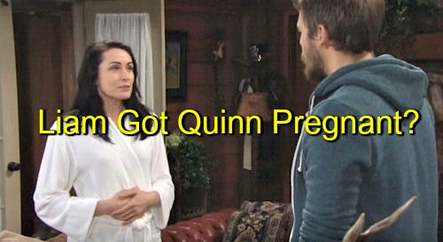 The Bold and the Beautiful (B&B) Spoilers: Quinn Showing Signs of Pregnancy - Did Liam Father a Brother for Wyatt?