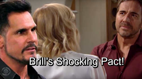 The Bold and the Beautiful Spoilers: Brooke’s Emotional Plea Brings Bill’s Promise – Exes Make Dangerous Pact