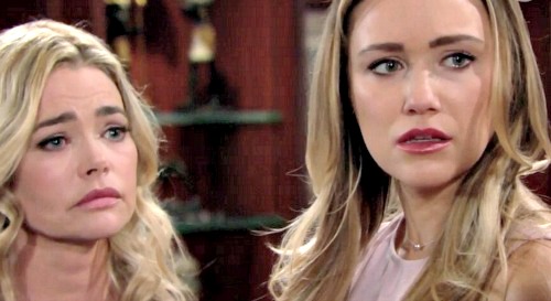 The Bold and the Beautiful Spoilers: Flo and Shauna Loving Logan Life - Out On The Street After Baby Swap Reveal