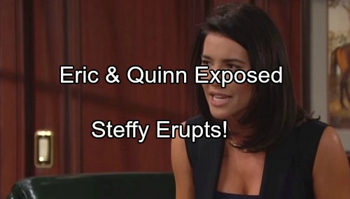 ‘The Bold and the Beautiful’ Spoilers: Quinn and Eric’s Secret Exposed – Steffy Erupts After Discovering Romance in Monte Carlo