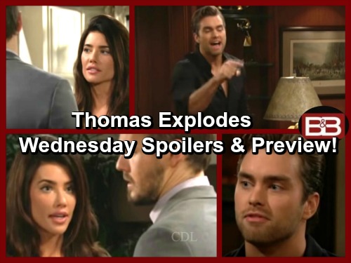 The Bold and the Beautiful Spoilers: Thomas Explodes Over CEO Snub – Liam Ponders Quinn’s Ulterior Motive