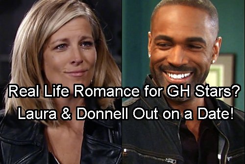 General Hospital Spoilers: Laura Wright and Donnell Turner Dating? GH’s Carly and Curtis Spotted Out Together