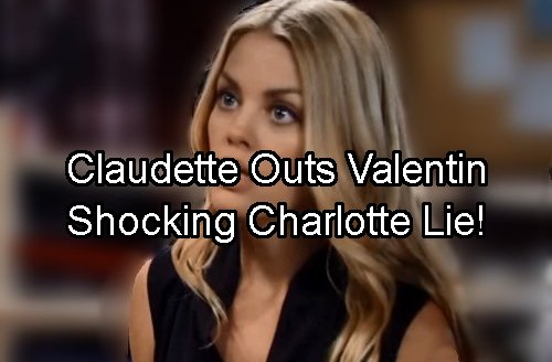 General Hospital Spoilers: Claudette Reveals Valentin Lied - Dante is Charlotte's Real Biological Father
