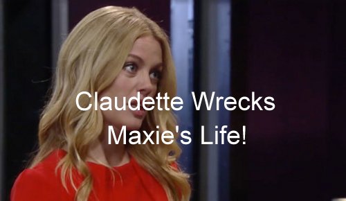 ‘General Hospital’ Spoilers: Claudette Tries to Ruin Maxie at Crimson - Nina Triggers Investigation Into Nathan's Ex-Wife