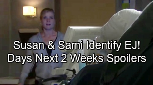 Days of Our Lives Spoilers Next 2 Weeks: Susan Helps Sami Identify EJ – Eve Leaves Salem – Tripp Comes Clean