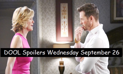 Days of Our Lives Spoilers: Wednesday, September 26 – Stefan Seeks EJ Answers – Eric’s Ready to Find Nicole – Eve Confesses to Brady