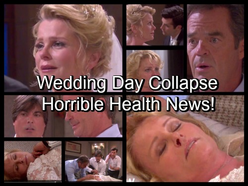 Days of Our Lives Spoilers: Adrienne Collapses During Wedding Day Drama – Shocking Health Crisis Leads to Devastating News