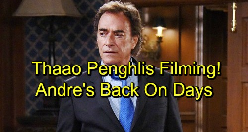 Days of Our Lives Spoilers: Thaao Penghlis Back At Days Filming - Andre Returns, Will It Be Permanent?