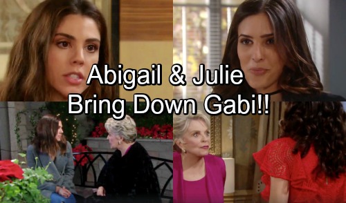Days of Our Lives Spoilers: Kate Mansi's Abigail Teams Up With Julie To ...