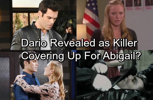 Days of Our Lives Spoilers: Murder Mystery Shocking Turn – Dario Revealed as Killer - But Is He Covering for Abigail?
