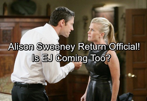 Days of Our Lives Spoilers: Alison Sweeney Official Return as Sami – EJ News Coming Soon