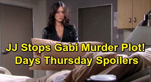Days of Our Lives Spoilers: Thursday, December 20 – JJ Stops Gabi’s Murder Plot – Abigail Seeks Divorce – Enraged Eric Warns Chloe