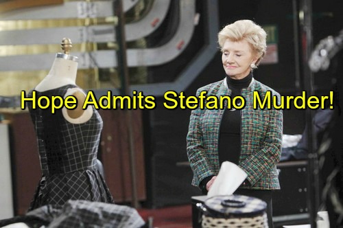 Days of Our Lives (DOOL) Spoilers: Hope Confesses Stefano Murder to Caroline – Deimos Suspicions Grow