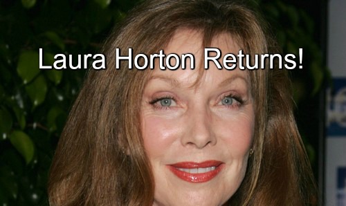 Days of Our Lives (DOOL) Spoilers: Jaime Lyn Bauer Back as Laura Horton – Helps Abby Recast After Asylum Stay