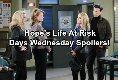 Days of Our Lives Spoilers: Carrie and Austin Help Out in Prague – Hope’s Escape Creates Family Panic – Deimos Proposes