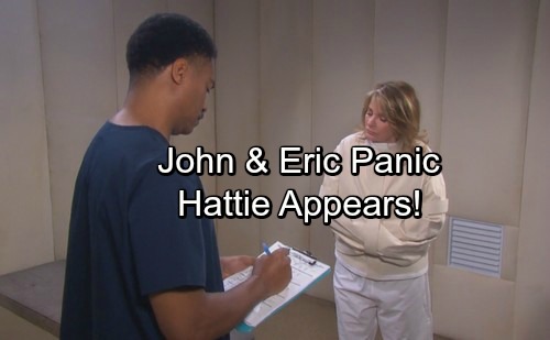 Days of Our Lives Spoilers: John and Eric Fear the Worst, Report Marlena Missing – Hattie Puts Next Plot Phase in Motion