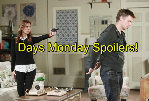 Days of Our Lives (DOOL) Spoilers: Panicked Hope Arrests Aiden – Flashbacks Reveal Andre’s Wedding Night Impostor Swap