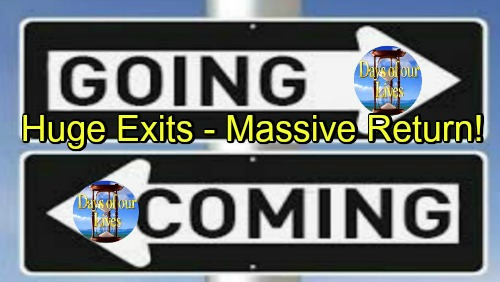 Days of Our Lives Spoilers: Comings and Goings – New Details on a Shocking Departure – Xander Exit Paves Way for a Huge Return