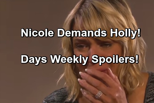 Days of Our Lives Spoilers: Chloe’s Confession Stuns Nicole, Daniel Appears – Nicole Demands Daughter, Chloe Puts Up a Fight