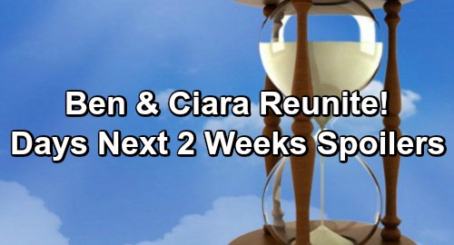 Days of Our Lives Spoilers Next 2 Weeks: Ciara’s Rescue Brings Ben Reunion – Rex and Jordan Shocking Faceoff