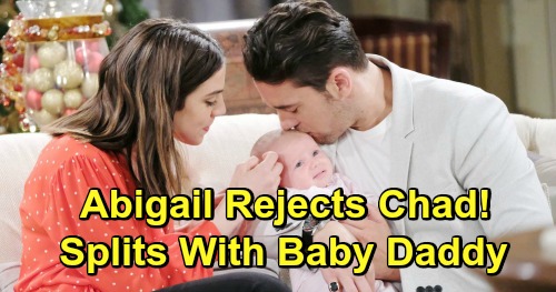 Days of Our Lives Spoilers: Abigail Blasts Chad - Splits With Charlotte's Daddy After Betrayal